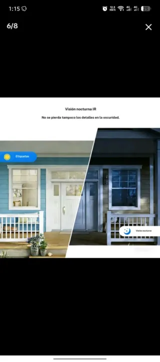 Cámara inteligente inalámbrica IA Lunelyx