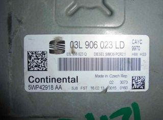 4247426 centralita 03l906023ld seat ibiza berlina