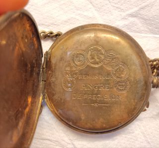 Orologio da tasca. Vintage. Senza il quadrante.