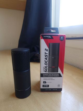 HyperX SoloCast 2 Micrófono Gaming USB