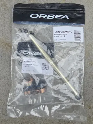Kit punteras + eje 12x142 Orbea Rallon y Occam.