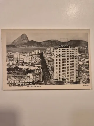 Lote 3 postales antiguas Brasil Rio de Janeiro