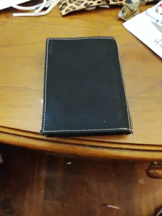 Portafoglio uomo tessuto LUMBERJACK nero