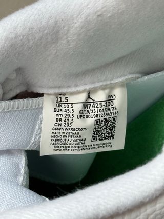 Air Jordan Spizike Low Do The Right Thing [45.5]