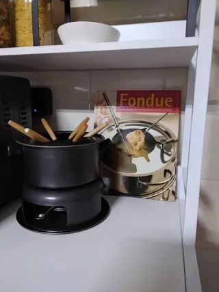 Set Fondue con Libro de Recetas