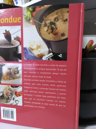 Set Fondue con Libro de Recetas