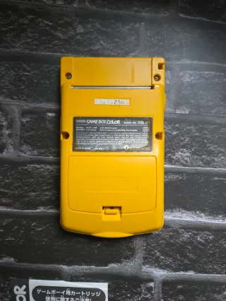 Consola Nintendo GameBoy Color Amarillo