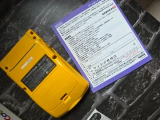 Consola Nintendo GameBoy Color Amarillo