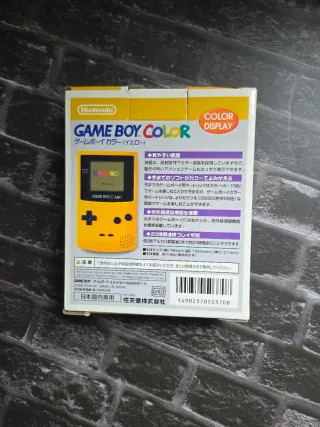 Consola Nintendo GameBoy Color Amarillo
