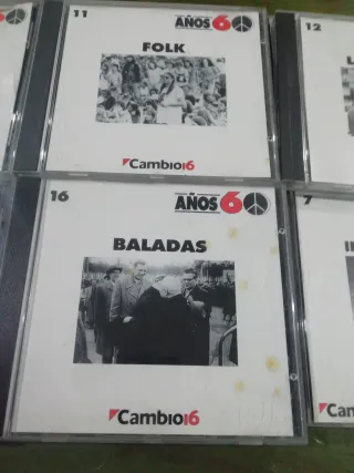 CDs Años 60 Compilatorios Varios Género...