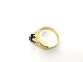 sortija oro 18k con piedra