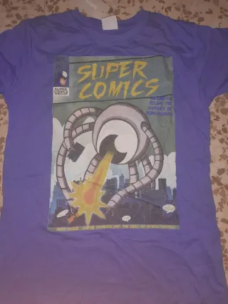 6 camisetas manga corta para niño 11-12