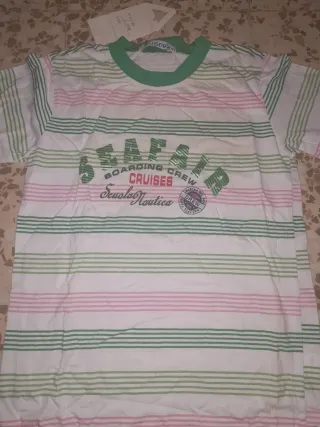 6 camisetas manga corta para niño 11-12