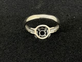 anillo oro 18k con diamante