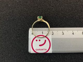 anillo oro 18k con piedra