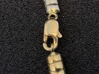 gargantilla oro 18k con diamante 21cm