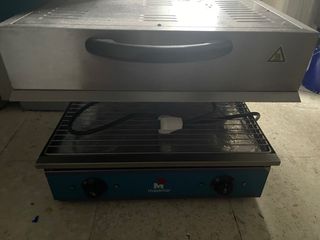 Plancha, Parrilla y Freidora Profesional