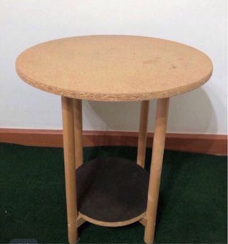 Mesa camilla con faldon