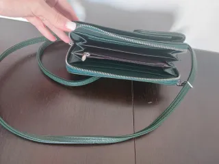 Portafoglio borsetta verde