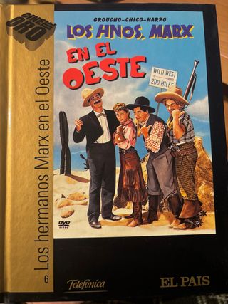 DVD Los Hnos Marx en el Oeste - Cine de Oro