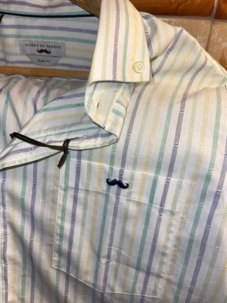 Camisa Nuñez de Arenas Rayas Talla M