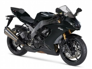 CARENADO PINTADO KAWASAKI ZX10R 2008-2010 NEGRO