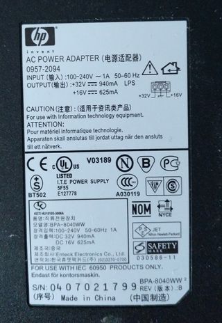 Adaptadores electricidad.