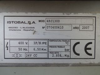 Puente lavado Camiones Istobal 4PJ 1300