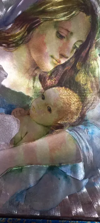 Quadro Madonna con Bambino