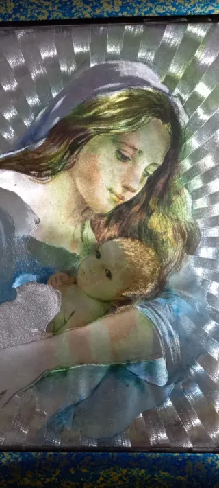 Quadro Madonna con Bambino