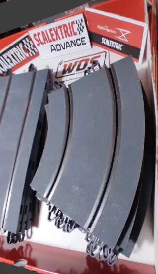 Scalextric gris. Circuito iniciación.