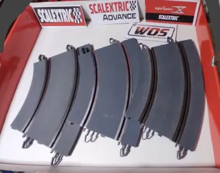 Scalextric gris. Circuito iniciación.