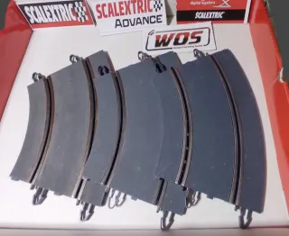 Scalextric gris. Circuito iniciación.