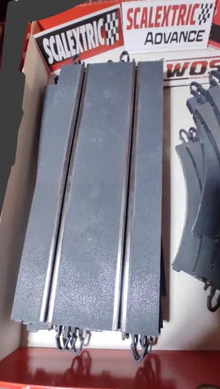 Scalextric gris. Circuito iniciación.