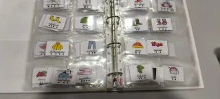 115 Tarjetas Pictogramas Plastificadas