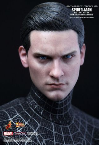 Hot Toys Spiderman 3 Traje Negro