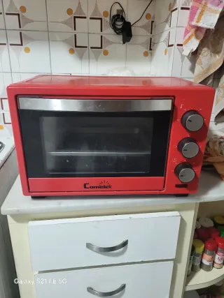 Horno sobremesa Comelec 38L Rojo