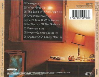CD - THE ALAN PARSONS PROJECT – PYRAMID - USADO