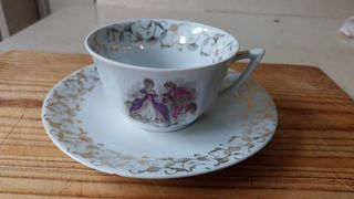 Lote 42 piezas Café Porcelana Limoges y Francia