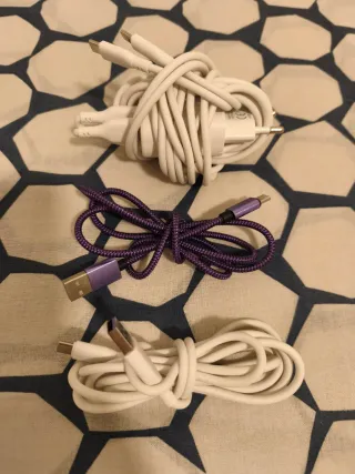 Cables USB C + Cargador Doble