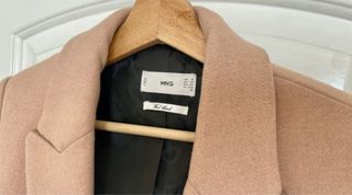 Abrigo paño Mango talla M