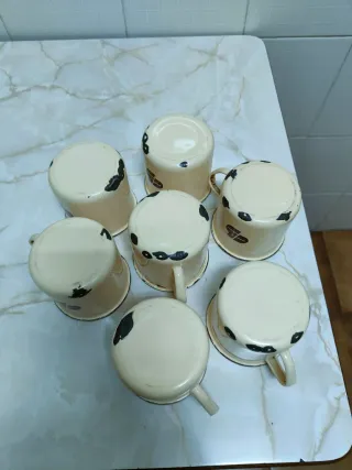 Tazas Vintage Esmaltadas (Set de 7)