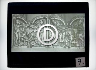 Fotografías sobre cristal antiguas