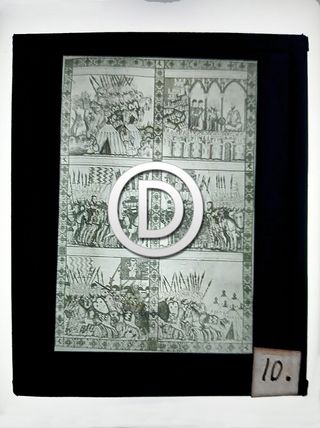 Fotografías sobre cristal antiguas