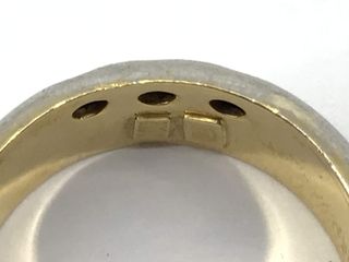 anillo oro 18k con piedra