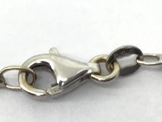 collar oro 18k con piedra 20cm