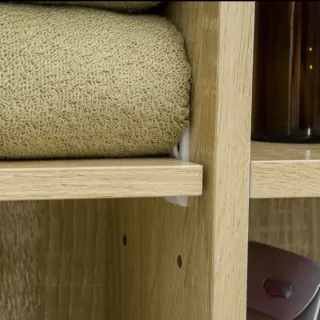 Mueble baño espejo toallero pared lavabo WC alto