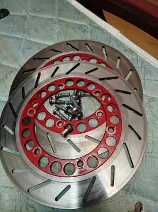 Discos Freno Virago XV 750/1100 + Tornillos