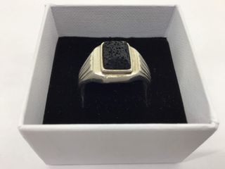 anillo plata 925mm con piedra