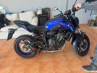 Tubo Escape Yamaha MT 07 Tracer + Colectores